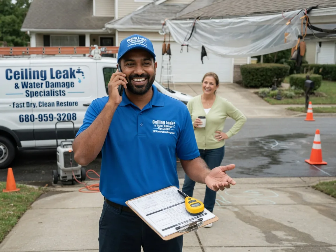 Ceiling Leak Cleanup Dimmitt, TX FAQs